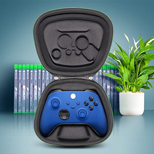 sisma コントローラー 収納ポーチ for Xbox Series X|S ワイヤレスコントローラー Xbox Coreコントローラー対応 保護 ケース 耐衝撃 ポーチ 『黒』