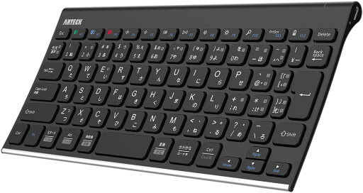 Arteck ワイヤレスキーボード 日本語配列 マルチデバイス ステンレススチール Bluetooth キーボード 持ち運びやすいデザイン Bluetooth対応 iOS, Android, WindowsタブレットPC スマートフォンとの互換性あり 充電式電池内蔵で6ヶ月使用可能 Arteck ワイヤレスキーボード 日本語配列 マルチデバイス ステンレススチール Bluetooth キーボード 持ち運びやすいデザイン Bluetooth対応 iOS, Android, WindowsタブレットPC スマートフォンとの互換性あり 充電式電池内蔵で6ヶ月使用可能