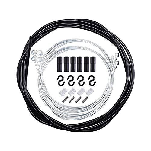 RICISUNG ブレーキケーブルセット 自転車ブレーキワイヤー バイク自転車ロード リアブレーキケーブル ..