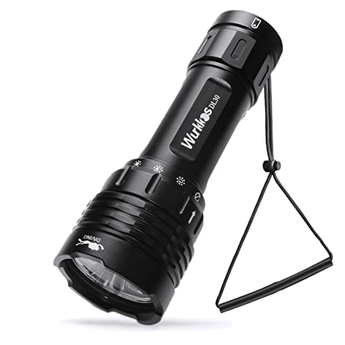 Wurkkos DL30 ӥ󥰥饤 LED  饤 ǽ 3600롼 Ķ⵱ USBż 90CRI L...