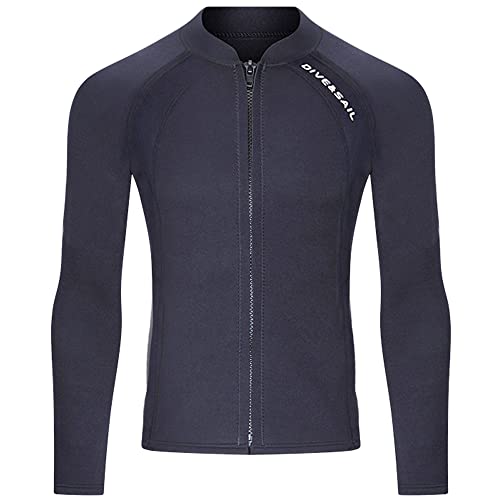 MORGEN SKY ウェットスーツ メンズ レーディス 上 サーフィン ロータス効果 撥水加工 釣り 2mm 日焼け止め 男女サイズ揃い 四季 ネオプレン サ...