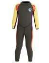 ウェットスーツ 子ども用 2.5mm フルスーツ 長袖 マリンスポーツ ダイビングスーツ 男の子 Lサイズ グレー