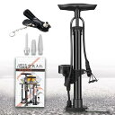 自転車 空気入れ 仏式/英式/米式バルブ対応160PSI/11Bar くうきいれ 自転車 ロードバイク くうき空気入れ 空気入れ コンパクト 小型 軽量 非電動 フレンチバルブ 、電動車、バイク、ボール、球、針、浮き輪用 日本語取扱説明書付き