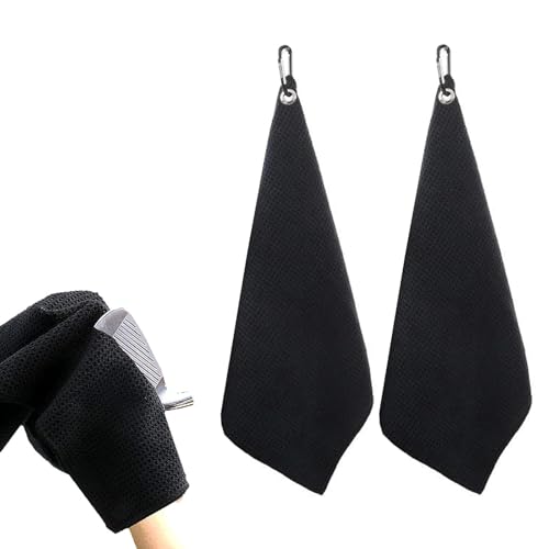 2枚 ゴルフボール拭き ゴルフタオル ゴルフクラブ 手入れ ゴルフグッズ ゴルフ タオル ゴルフ タオル エクササイズ タオル マイクロファイバー タオル テリー タオル クリーニング用 マイクロファイバー クリーナー アウトドア クリーナー タオル