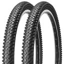 MOHEGIA 2本セット マウンテンバイクタイヤ: 26×1.95インチ 折り畳み式 交換用タイヤ MTB自転車タイヤ
