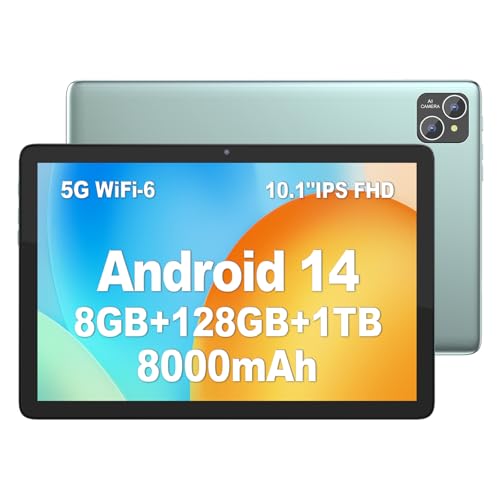 PUTTECH Android 14 タブレット 10インチ新登場、タブレット 10インチ wi-fiモデル、8GB+128GB+1TB TF拡張、8コアCPU、8000mAh、5G Wi-Fi 6、2+8MP デュアルカメラ、GMS認証、Android タブレットType-C充電、Bluetooth5.0、1280 x 800 FHD IPS PUTTECH Android 14 タブレット 10インチ新登場、タブレット 10インチ wi-fiモデル、8GB+128GB+1TB TF拡張、8コアCPU、8000mAh、5G Wi-Fi 6、2+8MP デュアルカメラ、GMS認証、Android タブレットType-C充電、Bluetooth5.0、1280 x 800 FHD IPS