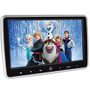 LOSKA ヘッドレストモニター DVDプレーヤー CPRM/HDMI対応 10.1インチ ポータブルDVDプレーヤー 1024*600 USB/SD/AV-IN/AV-OUT付き スピーカー内蔵 後部座席 軽薄設計 簡単取付 シガーアダプター付き