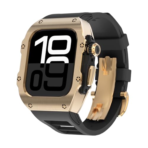 アップルウォッチ 46mm バンド用 316Lステンレススチールケース、iWatch S10 46m