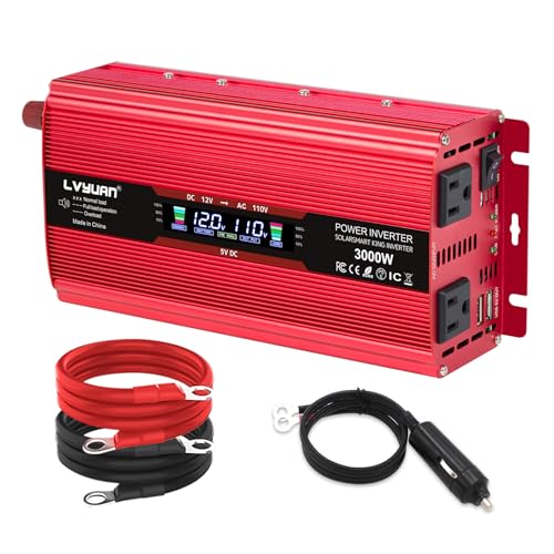 ޡŷԾŹ㤨LVYUANʥ祯˥С 12V  1500W  3000W DC12VľήAC100VʸήѴ С ֺܽŴ ݡ֥Ÿ  񥰥å ޥ۽ ȥɥ ȯŵ ư  Ÿ ҳк Ͽ̡ɺʡפβǤʤ15,940ߤˤʤޤ