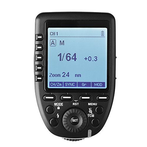 正規品 技適マーク＆日本語説明書GODOX XPro-N TTL II 2.4Gワイヤレスフラッシュトリガー高速同期1 / 8000s Xシステム、LCDスクリーントランスミッター対応、ニコンカメラ用 [並行輸入品]