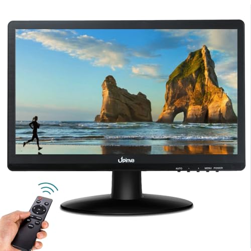 15.6インチ IPSモニター 監視カメラ液晶ディスプレイ 防犯カメラ オフィスPCモバイルモニター 1920x1080フルHD 多機能オフィスゲーミングモニター HDMI/BNC/VGA/AV/USB 入力 日本語取扱説明書