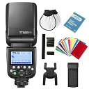 Godox正規代理店GODOX TT685II-F フラッシュストロボ TTL GN60 HSS 1 / 8000s 高速同期 Speedlite クリップオンストロボ 0.1〜2.6秒のリサイクル時間 Fujifilm のカメラ に対応 (TT685IIF)(2)