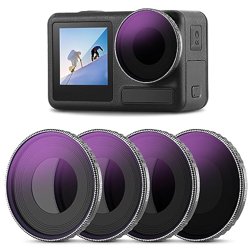 NEEWER NDե륿å DJI Osmo Action 4б 4ѥå ND8/PL ND16/PL ND32/PL ND6...
