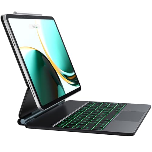 CHESONA マジックipad air 13インチ キーボード (M2, 2024) 7色バックラ