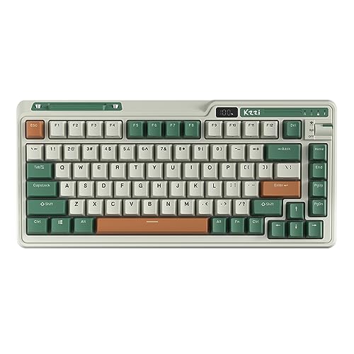 KZZI K75 PRO RGB 75% 磻쥹 å ᥫ˥ ܡɡȥץ ⡼ BT 5.0/2.4G/USB-...