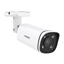 H.View 屋外 防犯カメラ 赤外線 防犯カメラ 800万画素 2.7-13.5mmズームレンズ調節可能 8MP POE ナイトビジョン 赤外線LED搭載 動体検知機能 IP67防水防塵 5X光学ズーム 暗視撮影35M 遠隔監視操作 ネットワークカメラ 監視カメラ