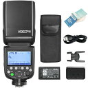 Godox正規代理Godox V860III-N カメラフラッシュ TTL 2.4G GN60 5300K Speedlite HSS 1 / 8000s 高速同期 ストロボ スピードライト 2600mAhリチウム電池付き 10スピードモデリングライト付き Nikon に対応 (V860IIIN)(2)