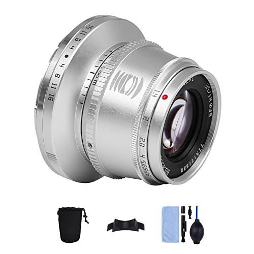 TTArtisan 銘匠光学 35mm F1.4 ASP-C 大口径手動固定焦点 キヤノン RF マウントレンズ キヤノン EOS R, RP, R5, R6, R7, R10 ミラーレスカメラ用TTArtisan正規代理, シルバー TTArtisan 銘匠光学 35mm F1.4 ASP-C 大口径手動固定焦点 キヤノン RF マウントレンズ キヤノン EOS R, RP, R5, R6, R7, R10 ミラーレスカメラ用TTArtisan正規代理, シルバー