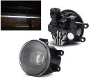 SIEMID LED フォグランプ トヨタ 4 ランナー タコマ タンドラ ラヴフォー C-HR ハイランダー ヴェンザ シエナ サイオン xA 4Runner Tacoma Tundra RAV4 CHR Highlander Venza Sienna Scion xA に適合