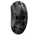 ATTACK SHARK R3 ゲーミングマウス3 モード マグネシウム合金版有線/Bluetooth/ワイヤレス2.4G接続 超軽量マウス 46g 8000hz PAW3395センサー 26000DPI 急速充電人間工学ステッカー付き技術基準適合証明219-239395(ブラック)