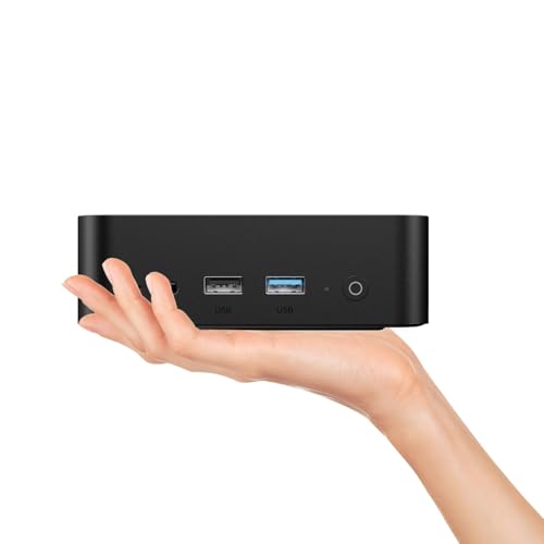 TRIGKEY ミニPC Key-N100 12世代 インテル mini pc 16GB DDR4 3200MHz RAM 500GB M.2 SSD 最大3.4GHz 小型PC wifi 5 2*1000m LAN デュアルHDMI Bluetooth 5.0 USB 3.2*3 USB2.0*1 低消費電力PC