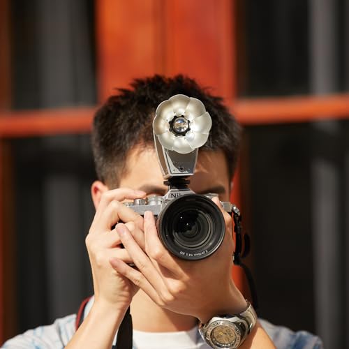 Godox Lux Cadet レトロカメラフラッシュ GN10 7レベルフラッシュパワー 6200K±300K S1/S2オプティカルコントロール キヤノン/ニコン/ソニー/富士/オリンパスカメラ用