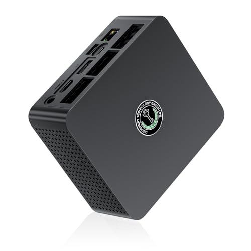 TRIGKEY ミニpc Ryzen 7 7735HS(8 コアと 16 スレッド, 最大4.3 GHz, Zen 2 アーキテクチャ) S7 Pro AMD Mini PC 32GB DDR5 4800MHz 500GB M.2 NVME PCIE3.0, 小型pc, 3画面同時出力 4K 120-144Hz, 高速WiFi 6/BT 5.2,