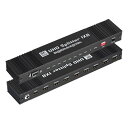 8K@60Hz HDMI 分配器 1入力 8出力 4K@120Hz RS232 EDID設定 HDMI2.1 HDCP2.3 HDR10+ HDMI 分配器 1x8 hdmi スプリッター DTS-HD/ 7.1CH/ HDTV/Blu-Ray DVD/ PS4/Roku/Xbox 対応(2)