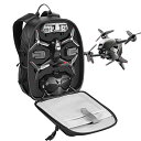 Smatree DJI FPV収納バッグパック DJI FPV ケース ハードジェルバッグパック ドローン・マルチコプター用ケース DJI FPVアクセサリー収納バッグ 38.2リットル大容量 防水 耐衝撃