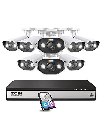 ZOSI 4k ultra hd 800 ȥpoe ƻ륫poe 800 poeȥ8楻å 4k poeȥ 8° poe H.265+poeȥ쥳 16ch hdd4tb¢ 800poeȥ쥳