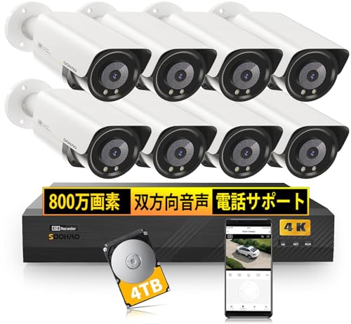4K800ǡΡξΡSOOHAO ȥ 8 ηNVR poe 2160p ͭ 8ͥޤ...