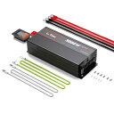 LiTime 12V 3000W 純正弦波 インバーター 正弦波6000W(瞬間出力)DC12V AC100V変換 4つのACコンセント 2つのUSB出力ポート...