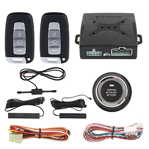 EASYGUARD PKE PKE自動車警報システム近接オートロック/アンロックボタンを押すとスタートリモートエンジンスタートキーレスである 行くシステムDC12V EC003N-K-1