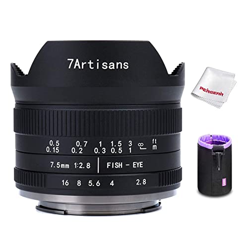 7artisans 7.5mm F2.8 II 魚眼レンズ 超広