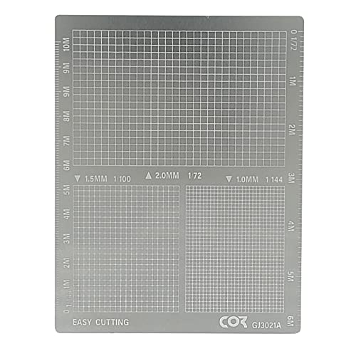 [Cicogna] マスキングテープ ガイド カットガイド プラモデル プレート型 マスキングシート カッティング 塗装用 テンプレート ガンダム AFV Gシリーズ (タイプA)