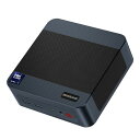 BOSGAME M3 ミニpc 2024 インテル最新 Ultra 7 155H 32G DDR5 5600Mhz RAM 1TB M.2 NVMe PCIe 4.0 SSD Windows 11 Pro を搭載 Mini AI PC Thunderbolt 4 | USB 3.2 | DP&HDMI | デュアル2.5G LAN | Wi-Fi 6(2)