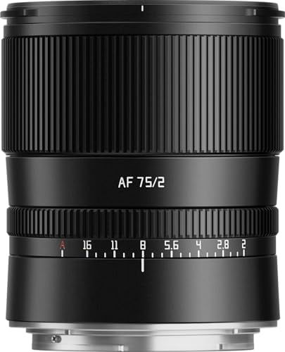 TTArtisan AF 75MM F2 Z マウント オートフォーカスカメラレンズ