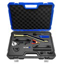 ZKTOOL 新しい14ピース エンジンタイミングツール ランドローバー ジャガー V8 5.0L V6 3.0Lシリンダーエンジンに適用 OEM 303-1145 303-1447 303-1148 303-1452と同等 エンジンカムシャフトタイミングチェーンアラインメント ロックツールキット(2)
