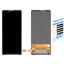 YQZ Xperia 10 III, SO-52B, SOG04, XQ-BT52, A102SO 修理交換用フロントパネル LCD タッチパネル 液晶パネル(...