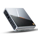 Sharevdiミニpc 最新第12世代インテルAlder Lake N100 mini pc DDR5 16GB+512G SSD 4コア/4スレッド 最大周波数3.4GHz WIFI6/BT5.2 TDP 6W 小型 M.2 2280 SATA パソコン 2xRJ45有線LANポート付き 静音性(保証:1年)(2)