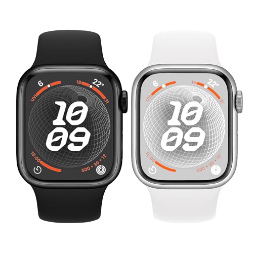 DONEGANI SBC2 コンパチブル Apple Watch バンド アップルウォッチ Ultra 2 49mm, シリーズ 10 46mm, 9 8 7 45mm 41mm, SE 6 5 4 44mm 40mm, 3 2 1 42mm 38mm スポーツ, シリコン, メンズ, レディース