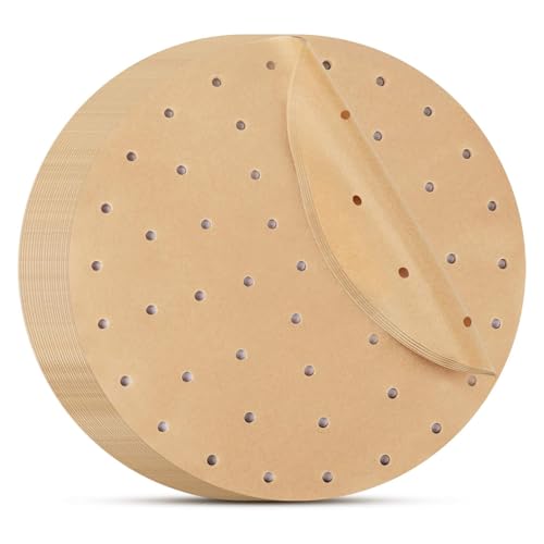 Charming Decorationせいろ シート セイロ シート 120枚入り 無漂白 蒸しペーパー 使い捨て 蒸篭紙 丸..