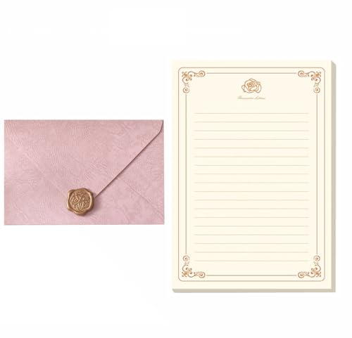 レターセット 手紙セット さくら色 ラブレター ピンク メッセージカード木目柄 お見舞い 誕生日 招待状..