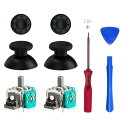 (9in1) Switch PROプロコン修理 switch コントローラー 修理 Switch Pro コントローラー スイッチ コントローラー 修理キット 互換性 スティック センサー サムスティック モジュール修理部品 プロの小道具3点セット