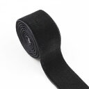 両面ベロアリボン 黒 幅25mm 長さ4.5m 可愛い 滑らか生地 ベルベットリボン 黒リボン ヘアアクセサリー入学式 卒業式 ウエディング手芸手作り飾り