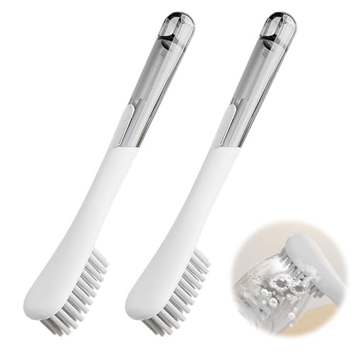 PAVIKE靴洗いブラシ2本セットシューズブラシ 靴ブラシ洗い 靴洗い 多機能クリーナー、家庭用クリーニン..