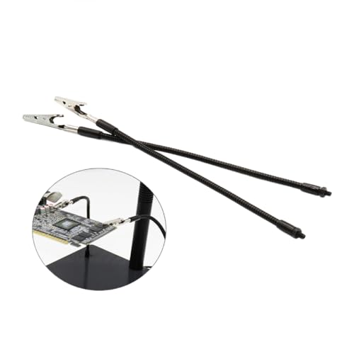 TVETE クリップ はんだ付け 修理 補助 クリップ ワニ口 クランプ2 個入りサードハンド はんだ付け ツー..