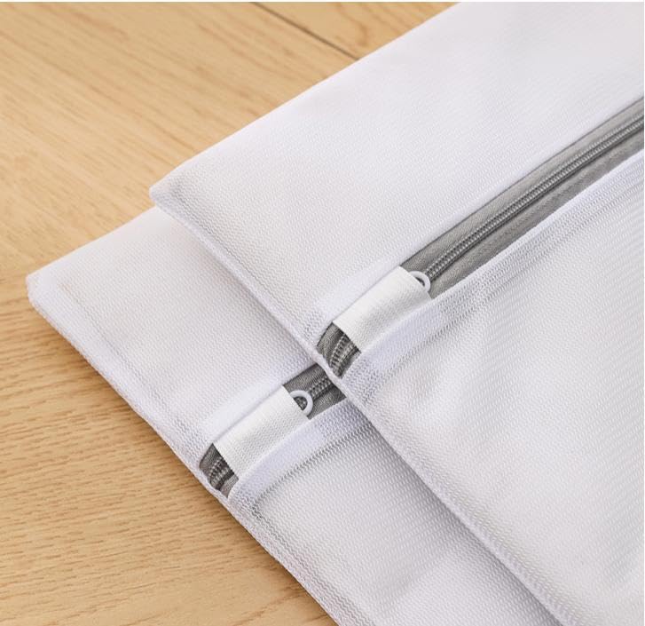 Tillmulya 洗濯ネット セット 角型 3枚 L:60*50cm*1 M:50*40cm*1 S:40*30cm*1 ランドリーネット 抗菌 ハニカム構造...