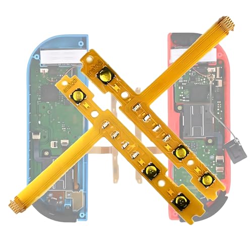 交換部品 joycon ジョイコン 修理キット Joy-CONと互換性がある 2個セット 左/右SL SRボタンキーフレックスケーブル 修理用コントローラー修理キット
