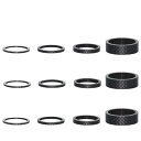 ヘッドセットスペーサー 28.6mm ロースペーサー 2mm/3mm/5mm/10mm 12個セット コラムスペーサー ロードバイク
